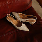 Vela Sculpt Leather Heels