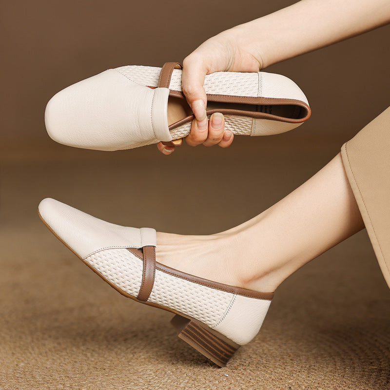 Marvone Leather Loafers