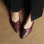 Eloura Slingback Leather Flats