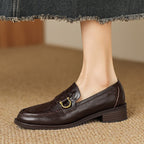 Celia Horsebit Leather Loafers