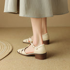 Lorin Roman Leather Heels