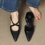 Eryne Leather Mules
