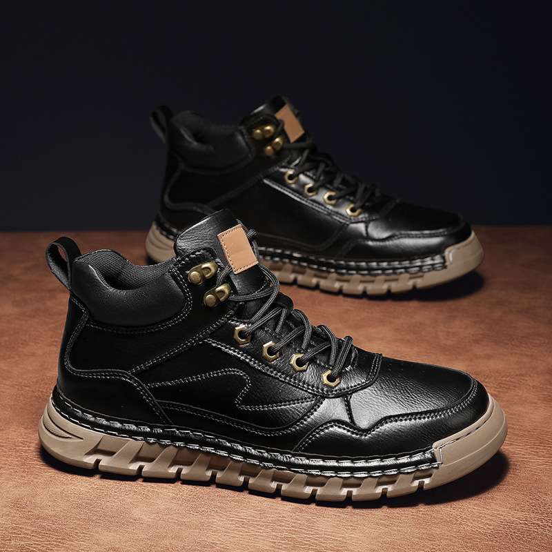 Colonel T.  | men's Leather Hiking Boots