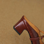 Lurea Strap Leather Mules