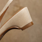 Vela Sculpt Leather Heels