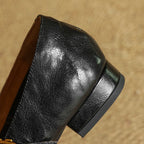 Eloria Lambskin Mary Janes