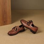 Caelen Bow Leather Loafers