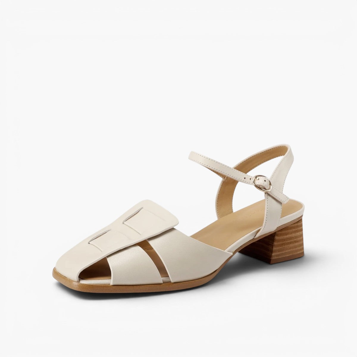Orlina Roman Leather Heels
