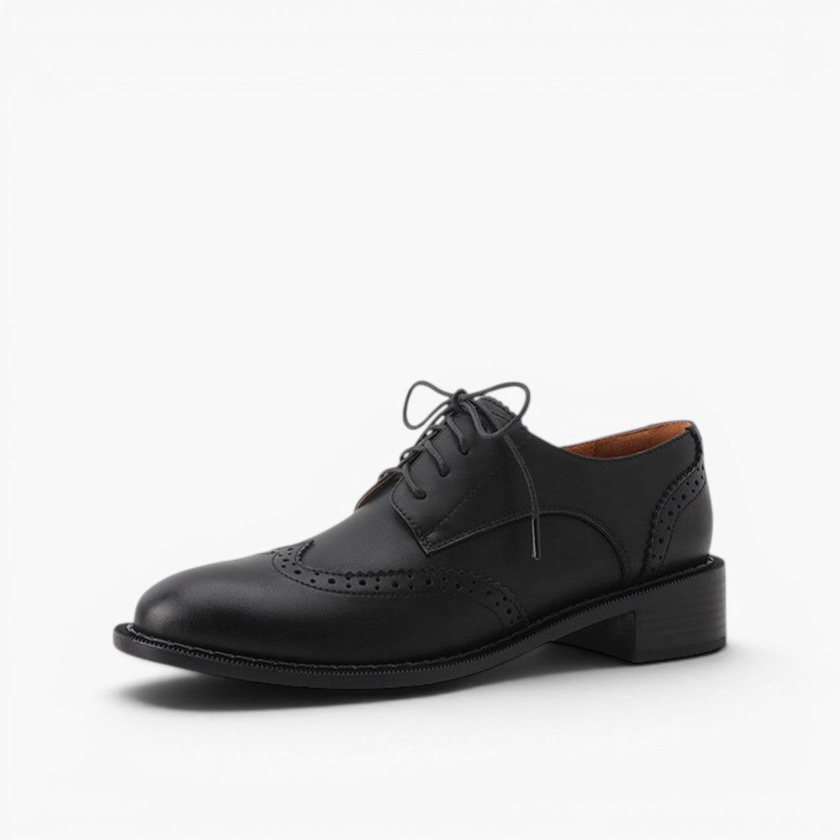 Orvain Brogue Leather Oxfords