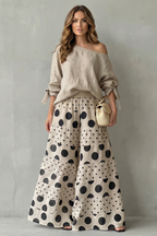 Playful Polka Flow Two Piece Set