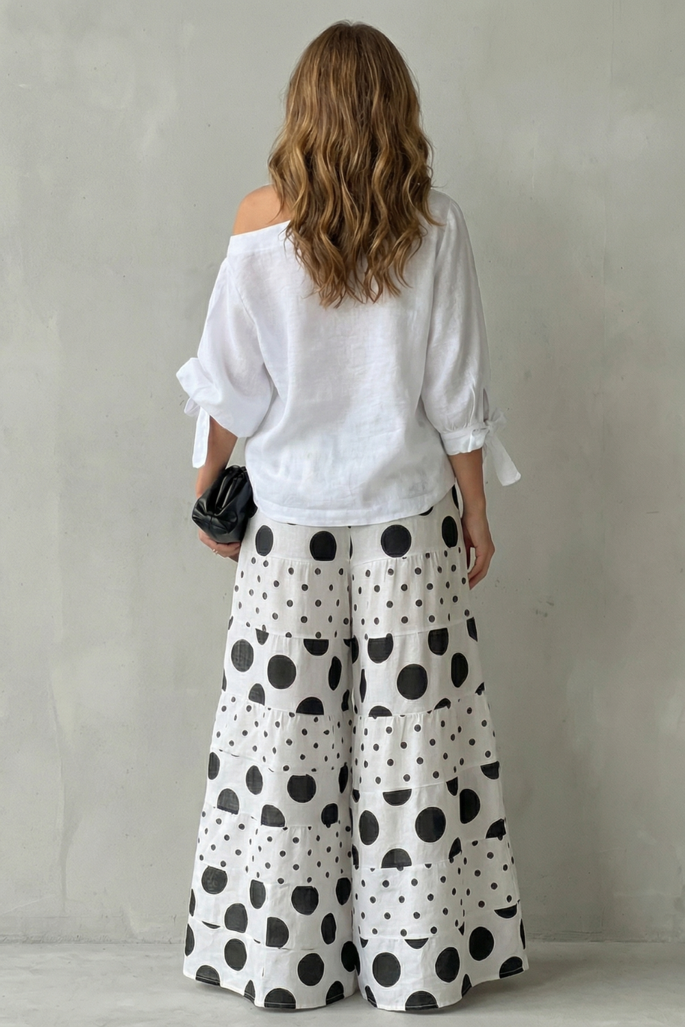 Playful Polka Flow Two Piece Set