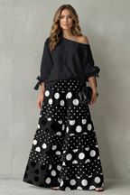 Playful Polka Flow Two Piece Set