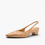 Vela Sculpt Leather Heels