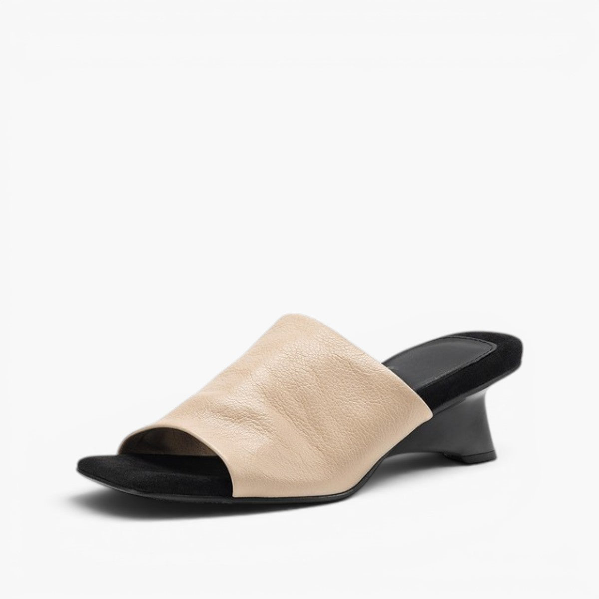Liora Leather Sandal Mules