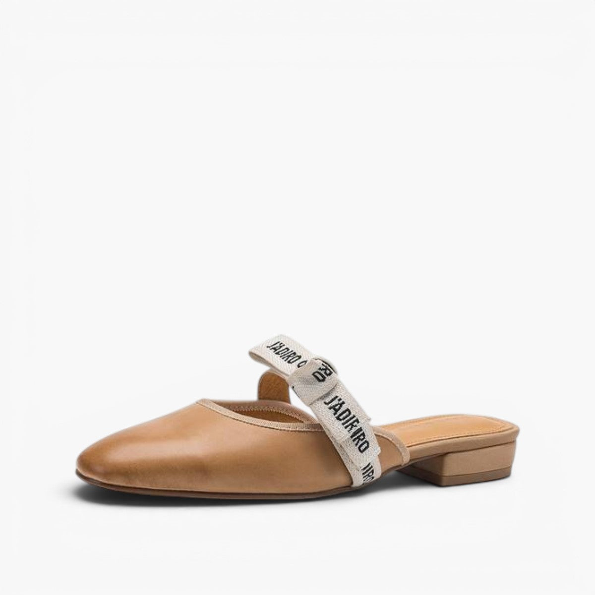 Maelle Bow Leather Mules