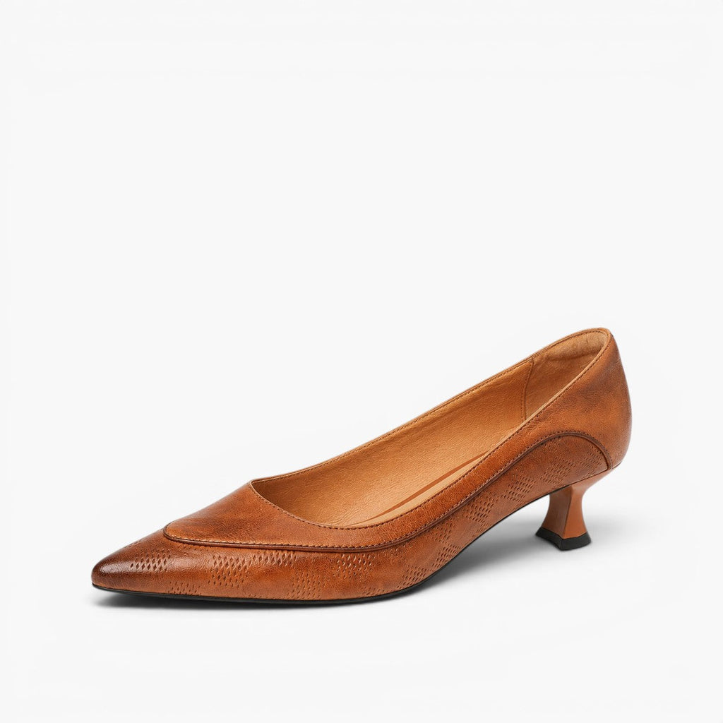 Lorien Sculpt Leather Heels