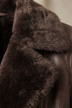 Ravella – Shearling-lined elegance – Leather jacket