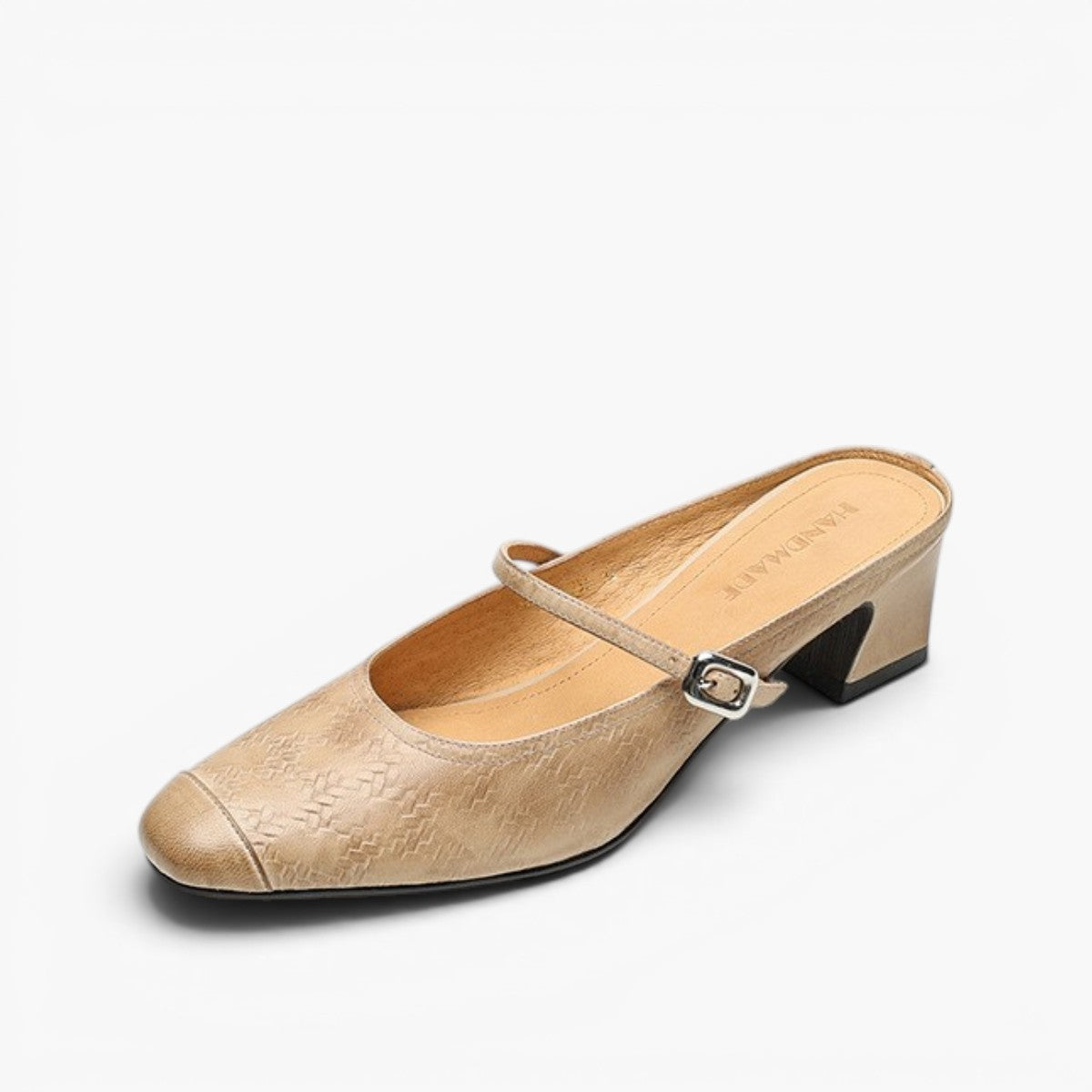 Rielle Strap Leather Mules