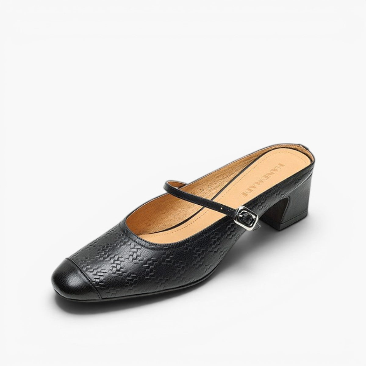 Rielle Strap Leather Mules