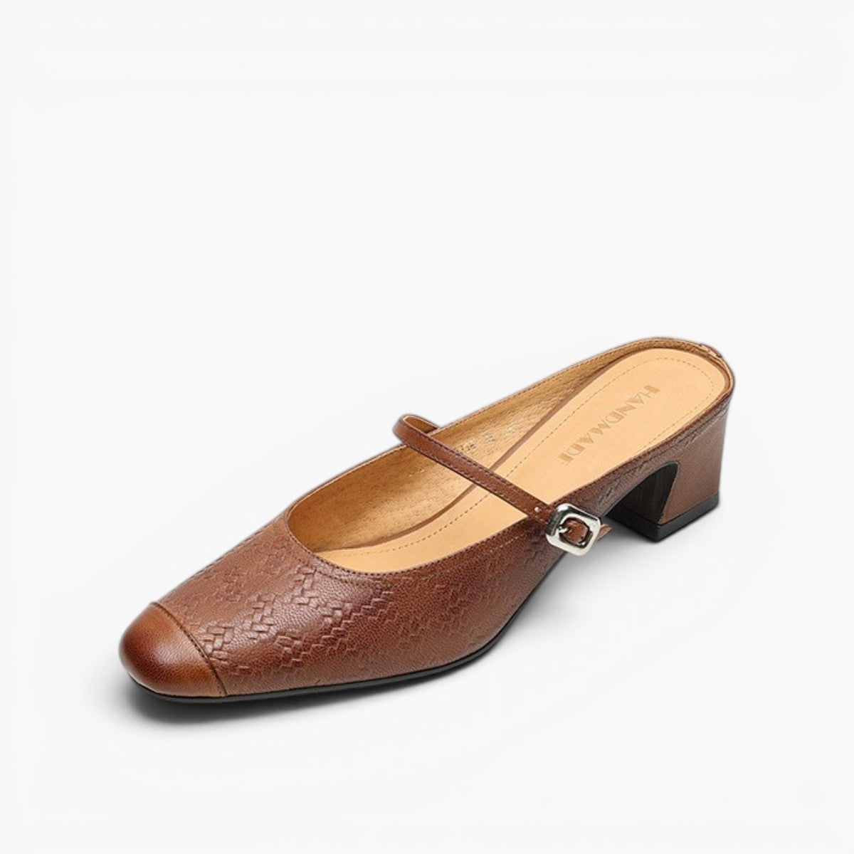 Rielle Strap Leather Mules
