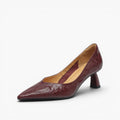 Riva Sculpted Leather Pumps