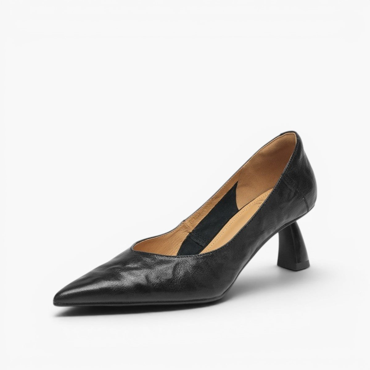 Riva Sculpted Leather Pumps