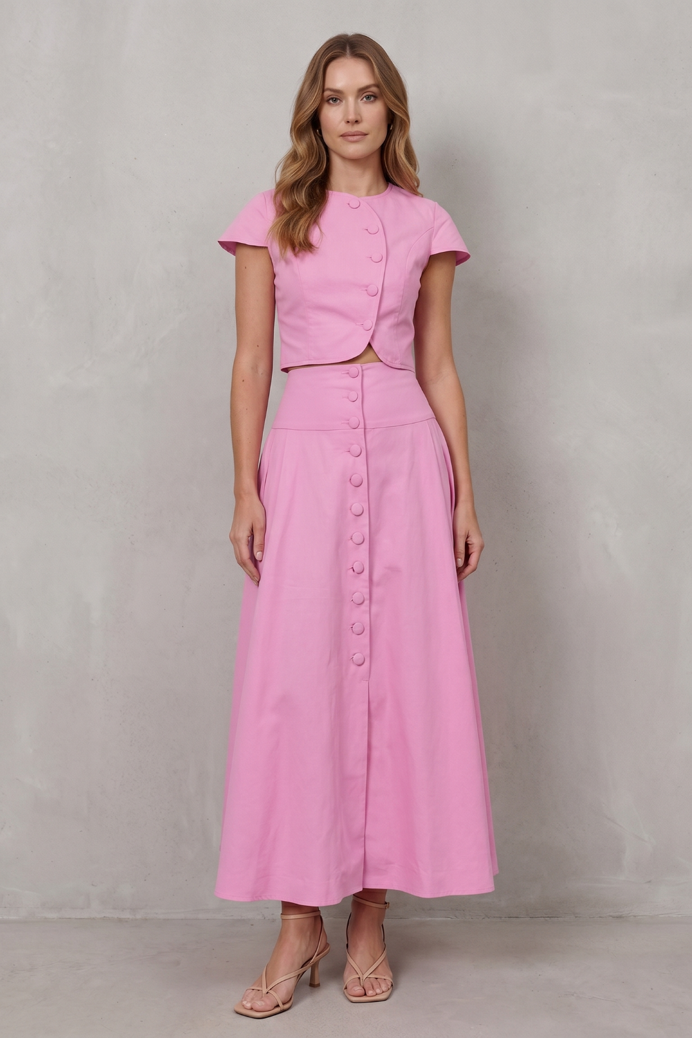 Parisian Elegance Skirt Set