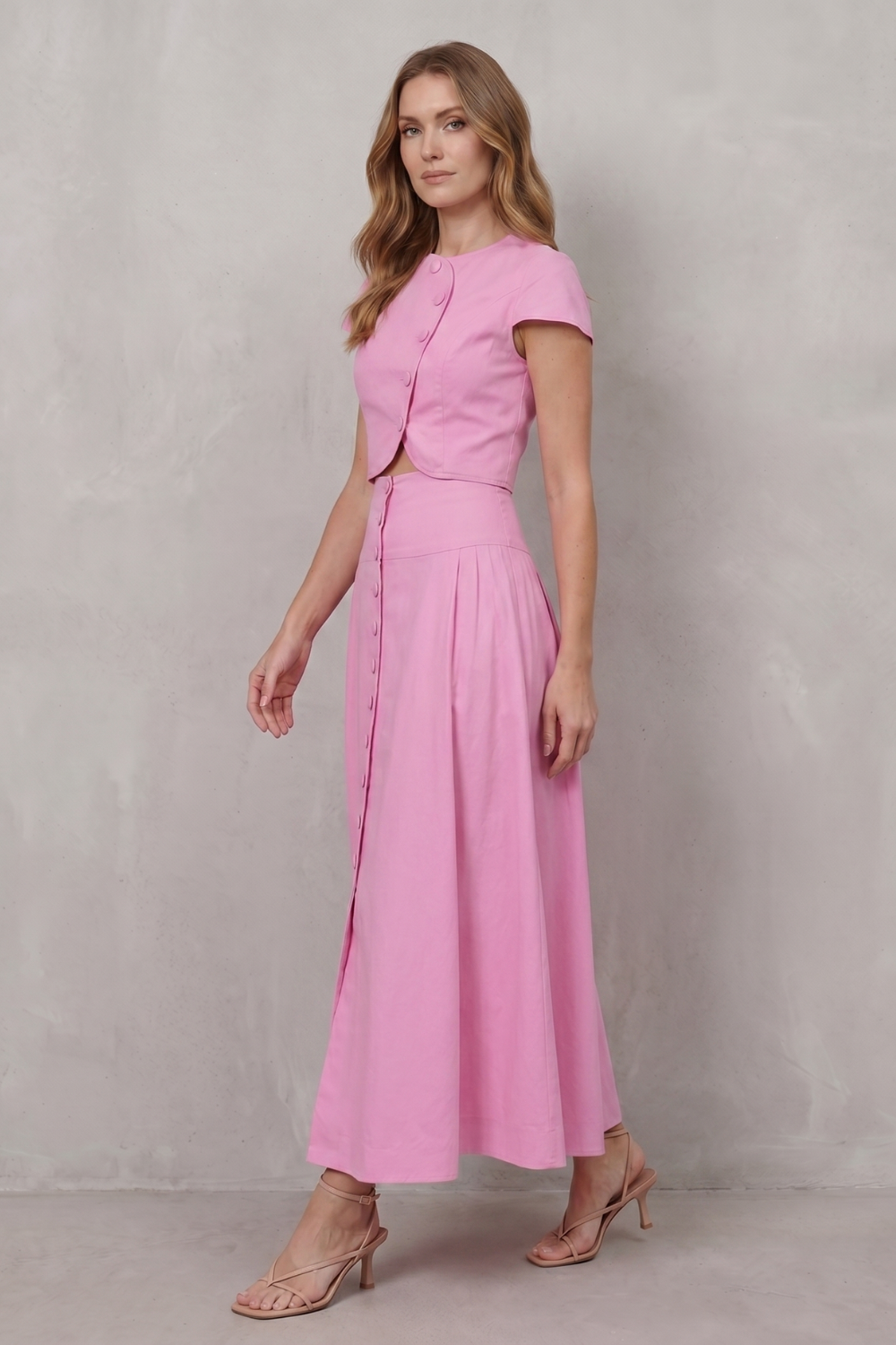 Parisian Elegance Skirt Set