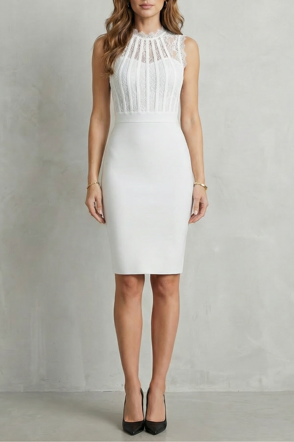 Lace Bodycon Elegance Mini Dress