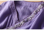 Relaxed Embroidered Breeze Blouse