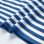 Women's Striped Knit Sweater Long Sleeve Crew Neck Pullover