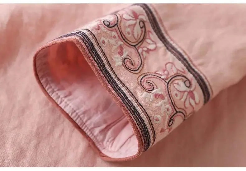 Relaxed Embroidered Breeze Blouse
