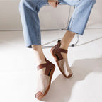 Orlienne Soft Strap Leather Flats
