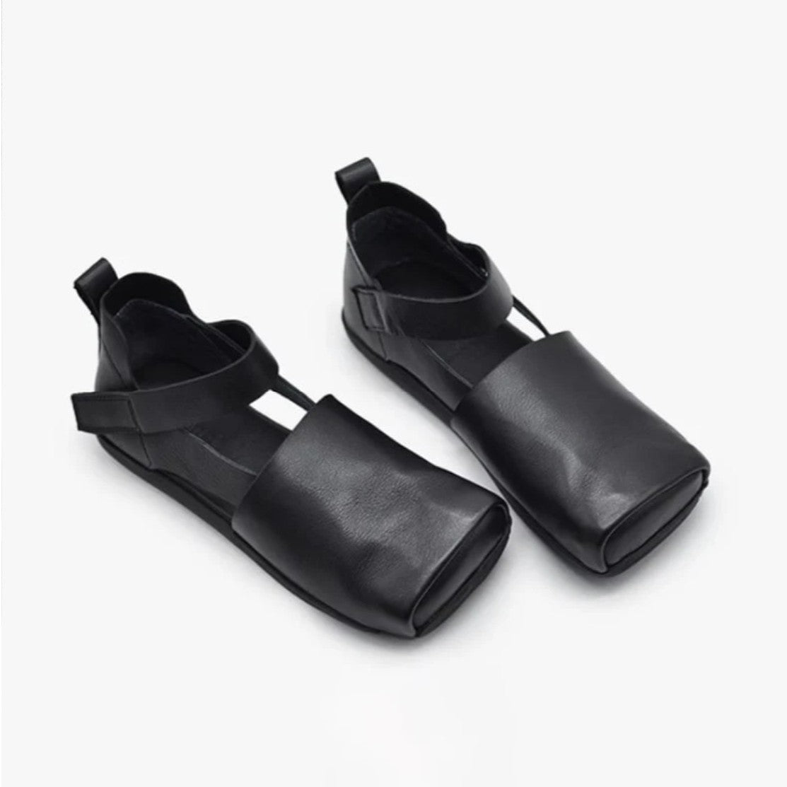 Orlienne Soft Strap Leather Flats