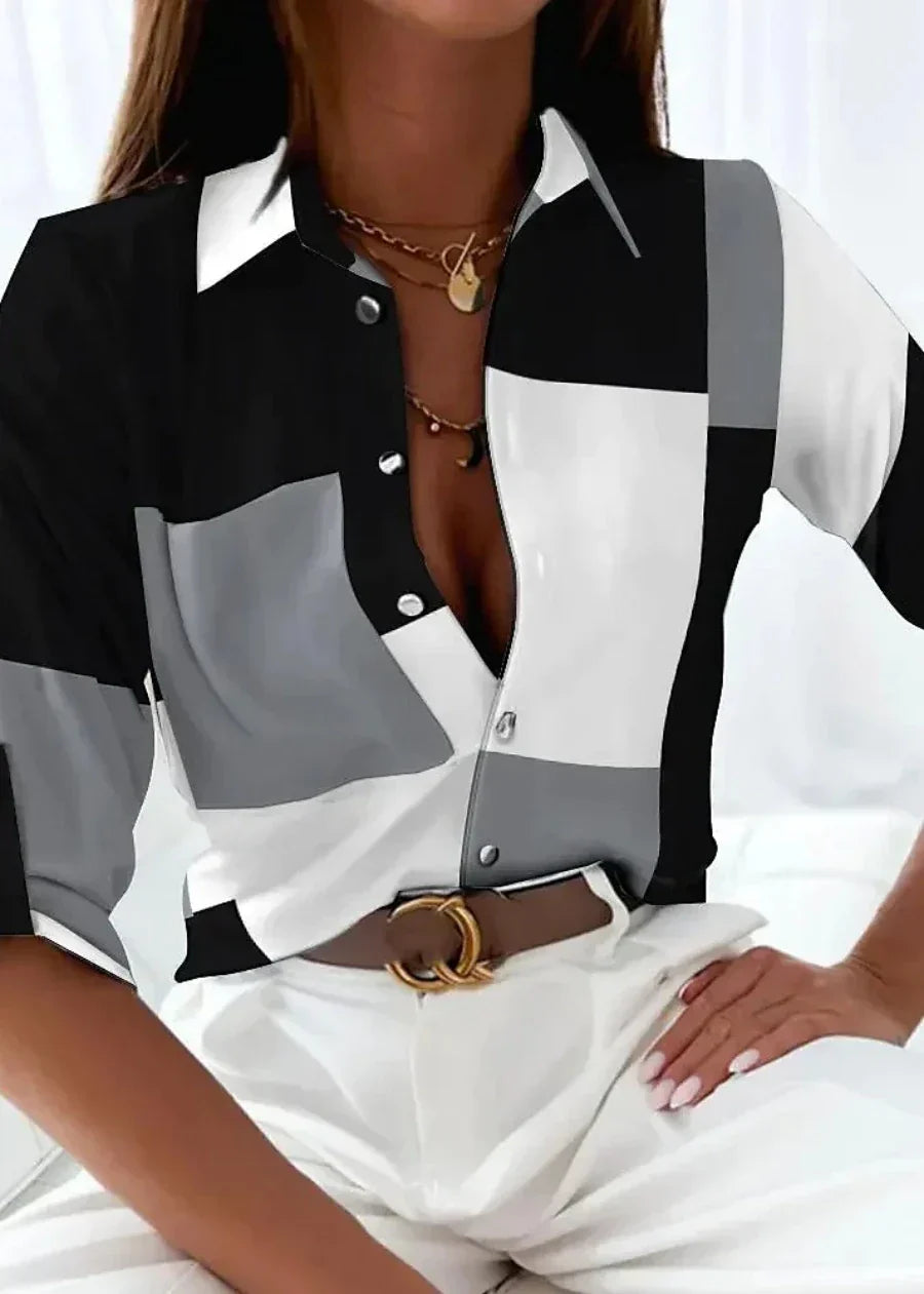 Contemporary Printed Blouse