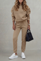 Asymmetric Detail Casual Elegance Set