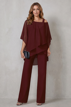 Fluid Layered Elegance Two-piece Set