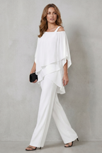 Fluid Layered Elegance Two-piece Set