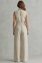 Minimalist Elegance Wide Leg Trouser Set