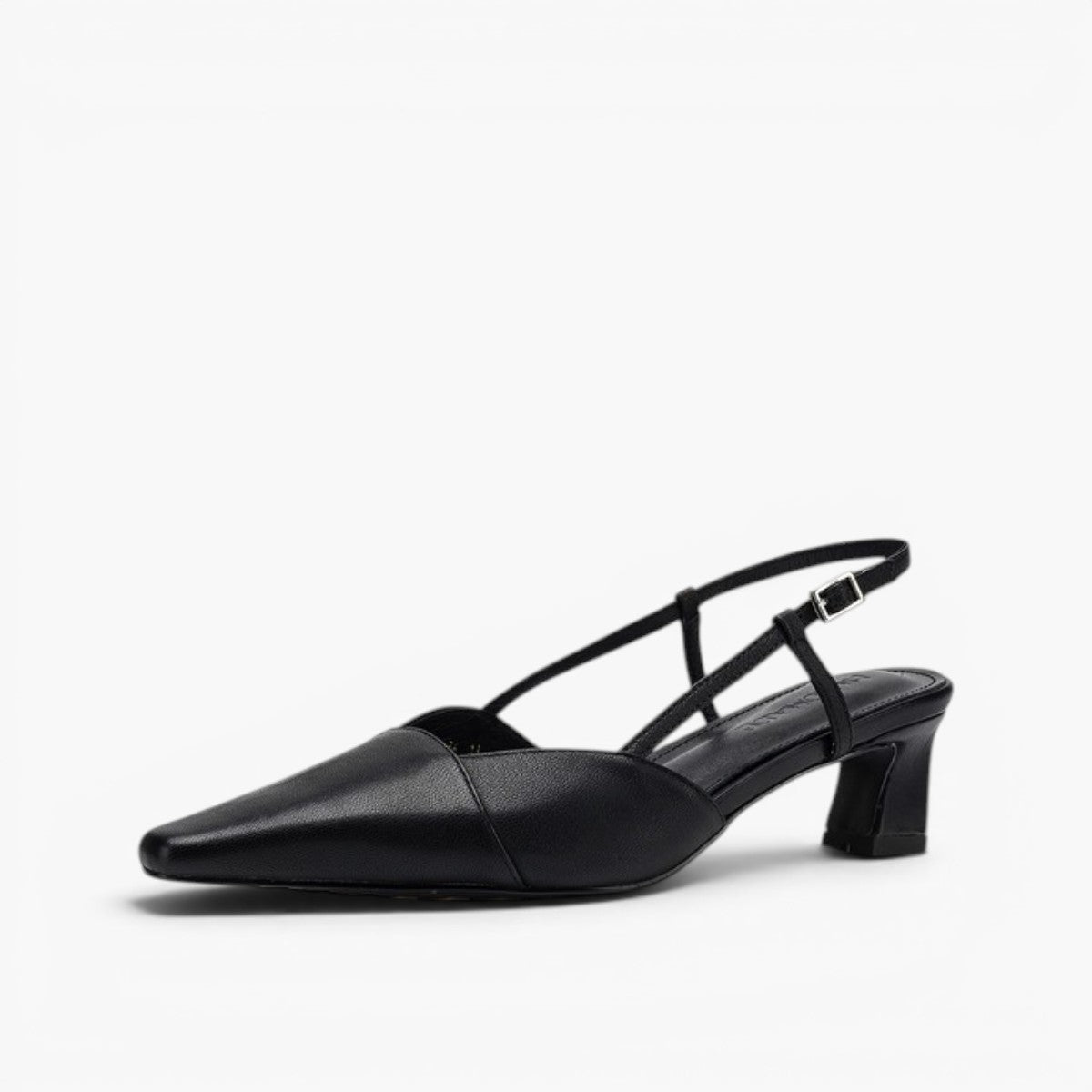 Serelle Leather Slingback Heels