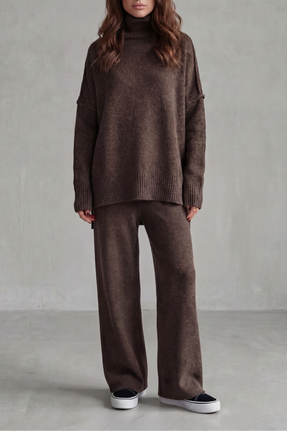 Relaxed Warmth Knit Lounge Set