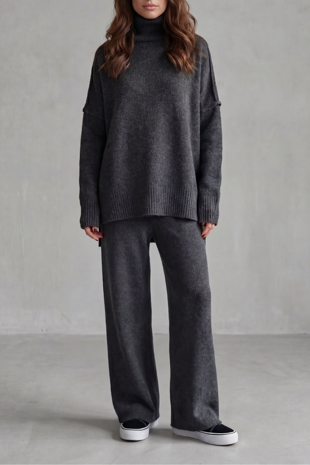 Relaxed Warmth Knit Lounge Set