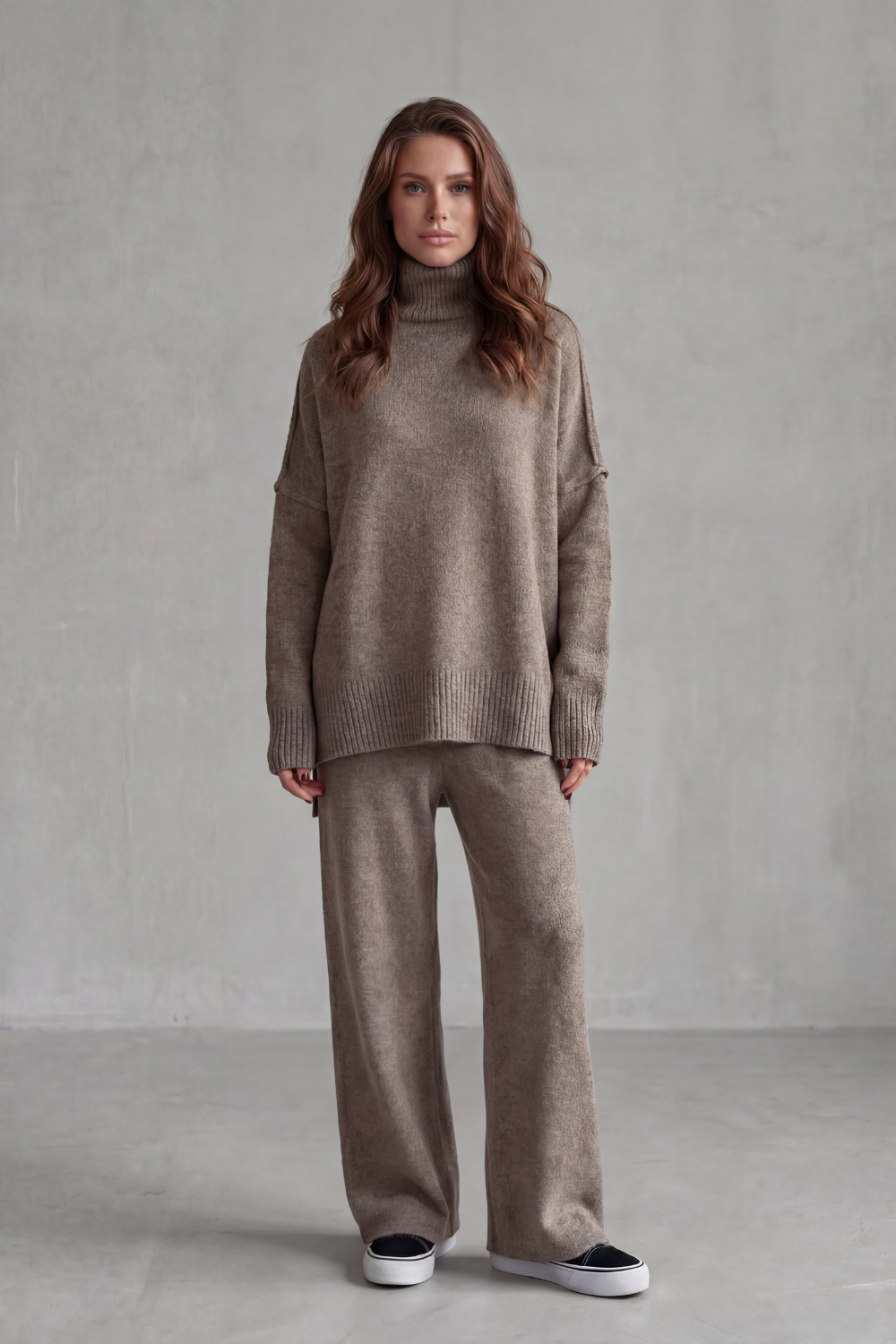 Relaxed Warmth Knit Lounge Set