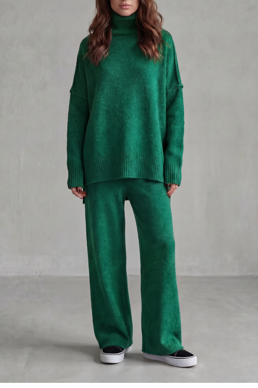 Relaxed Warmth Knit Lounge Set