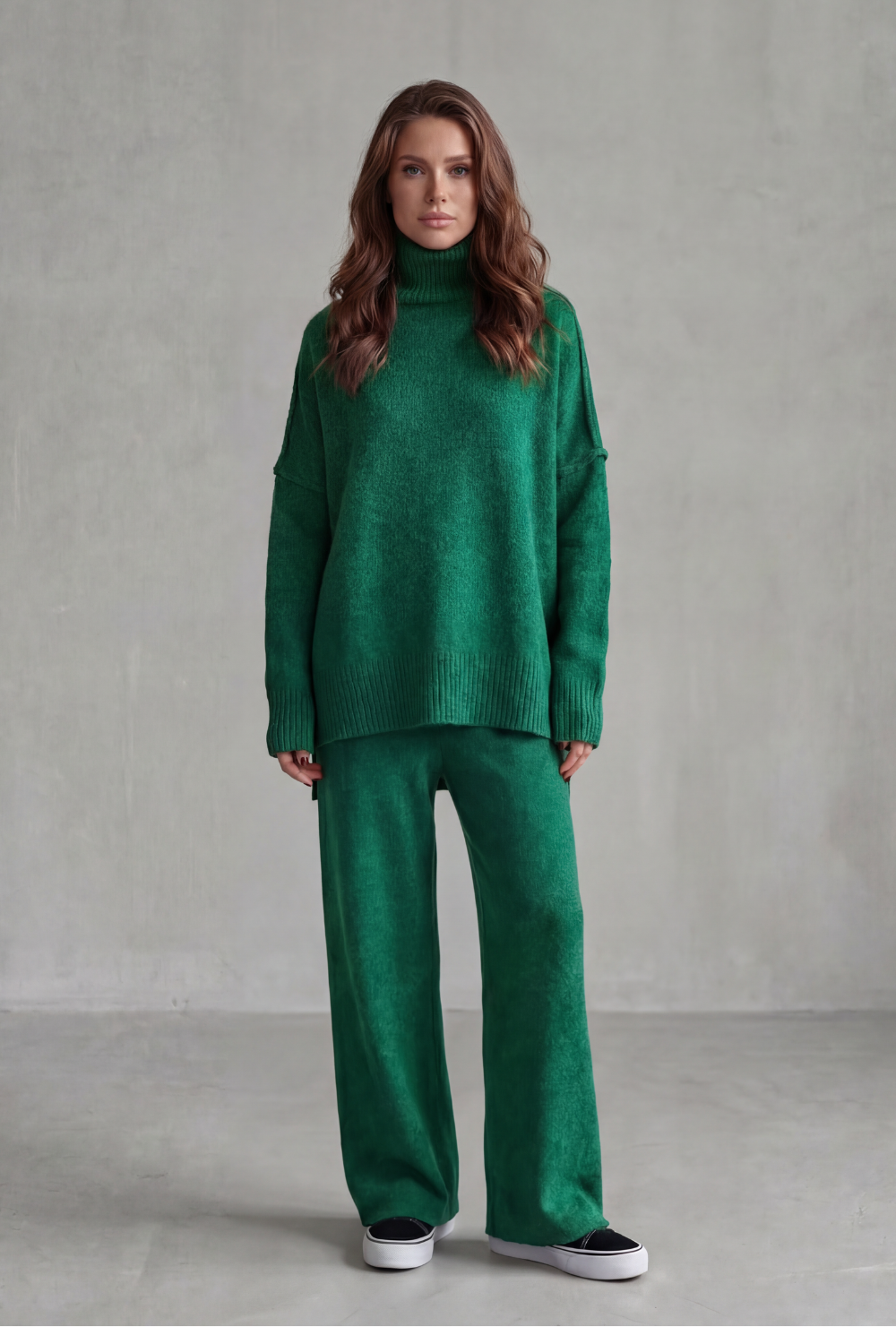 Relaxed Warmth Knit Lounge Set