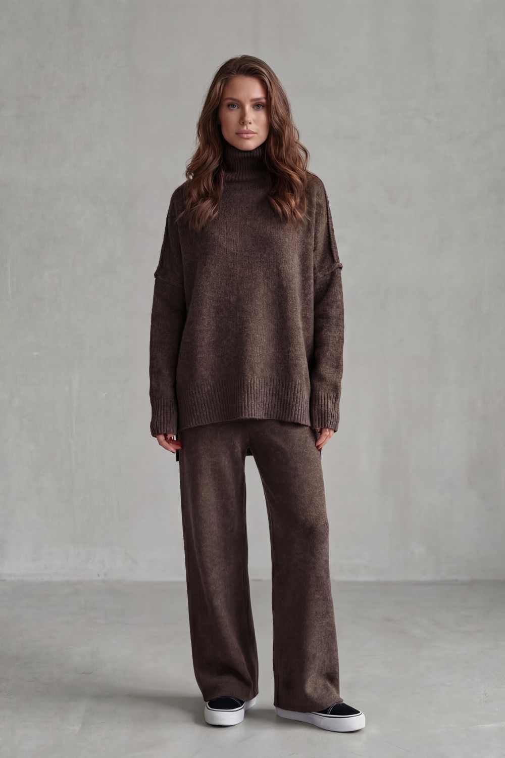 Relaxed Warmth Knit Lounge Set