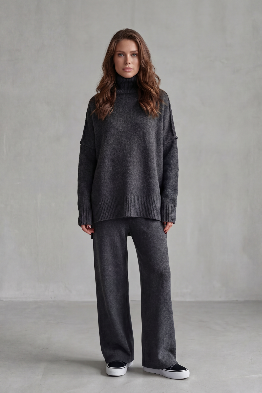 Relaxed Warmth Knit Lounge Set