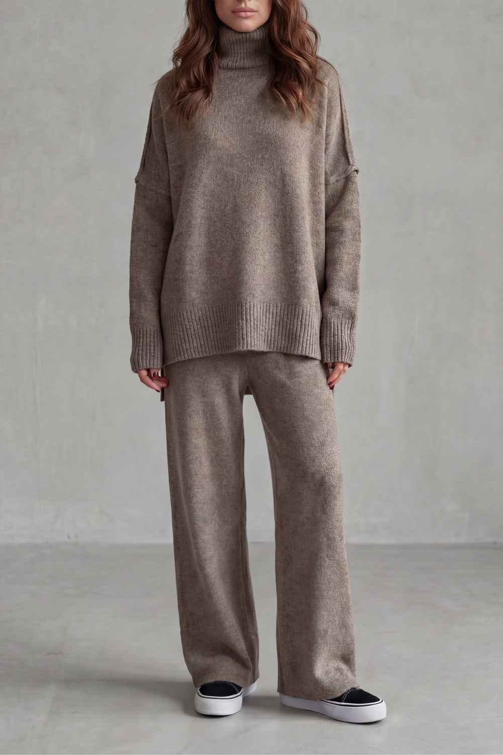 Relaxed Warmth Knit Lounge Set