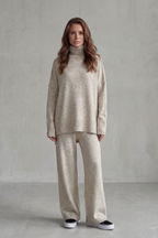 Relaxed Warmth Knit Lounge Set