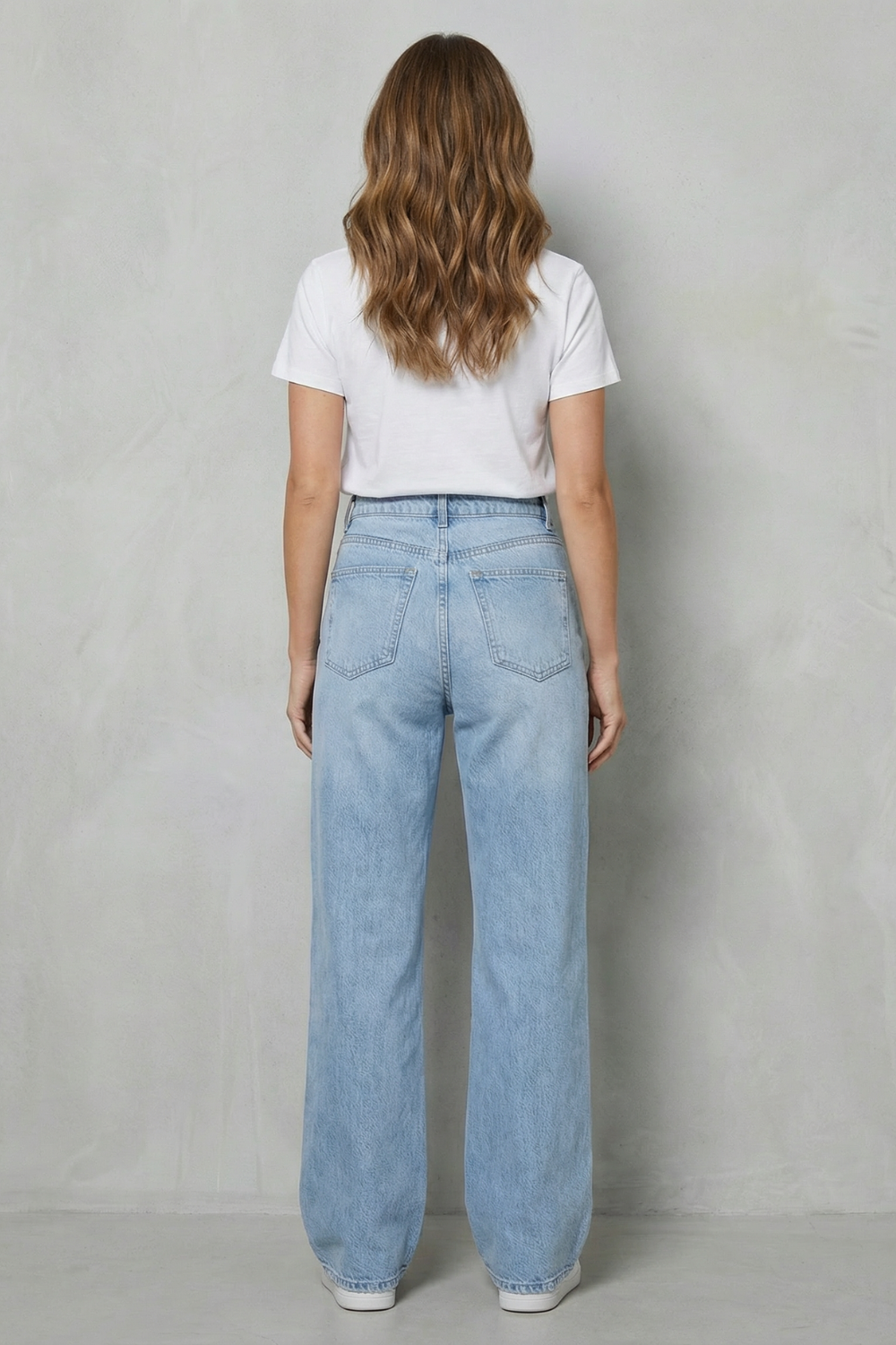 Vintage Flare Silhouette Ripped Jeans